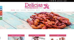 Desktop Screenshot of deliciasprehispanicas.com