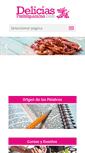 Mobile Screenshot of deliciasprehispanicas.com